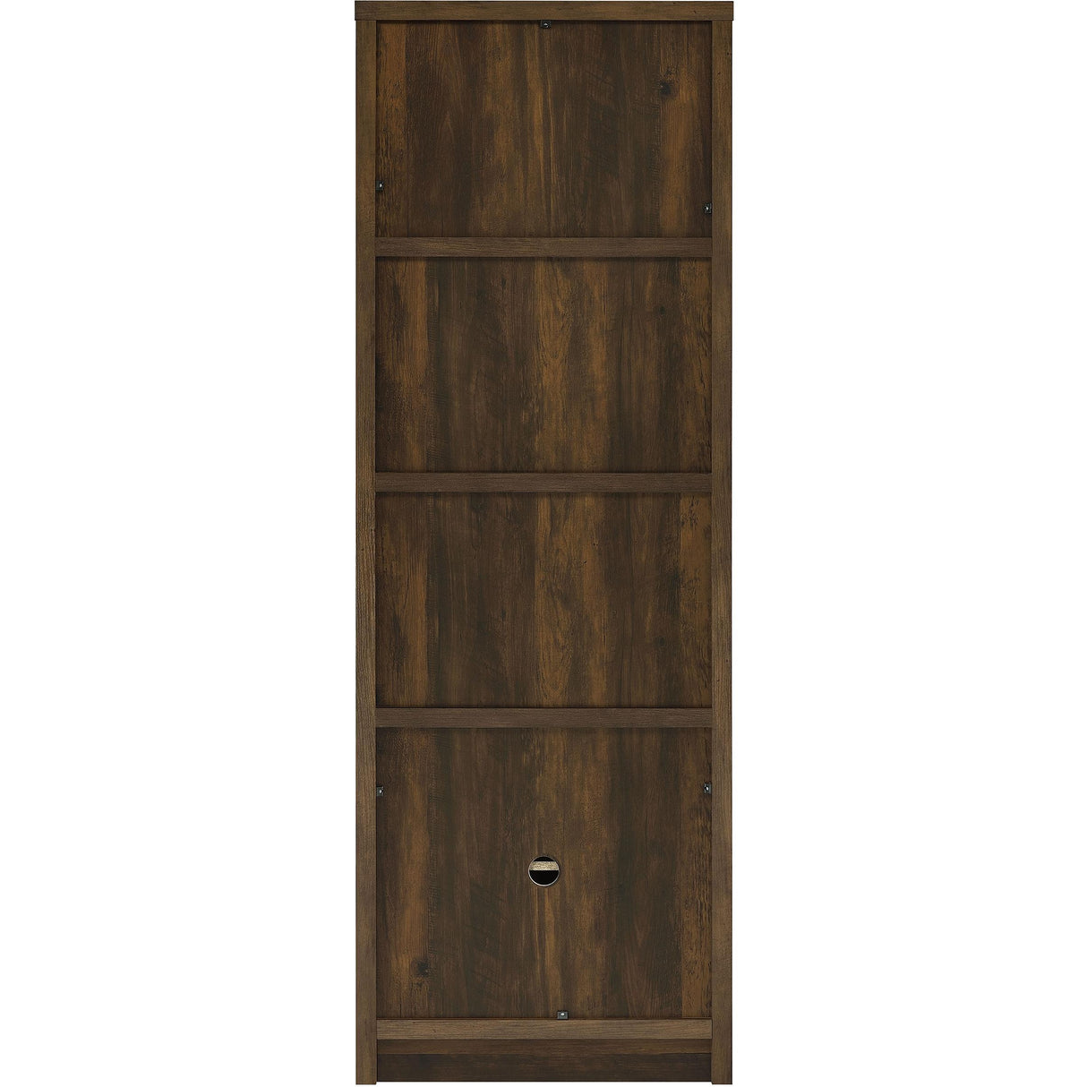 Coaster Furniture Laughlin 724124 3-shelf Engineered Wood Media Tower - Dark Pine IMAGE 8