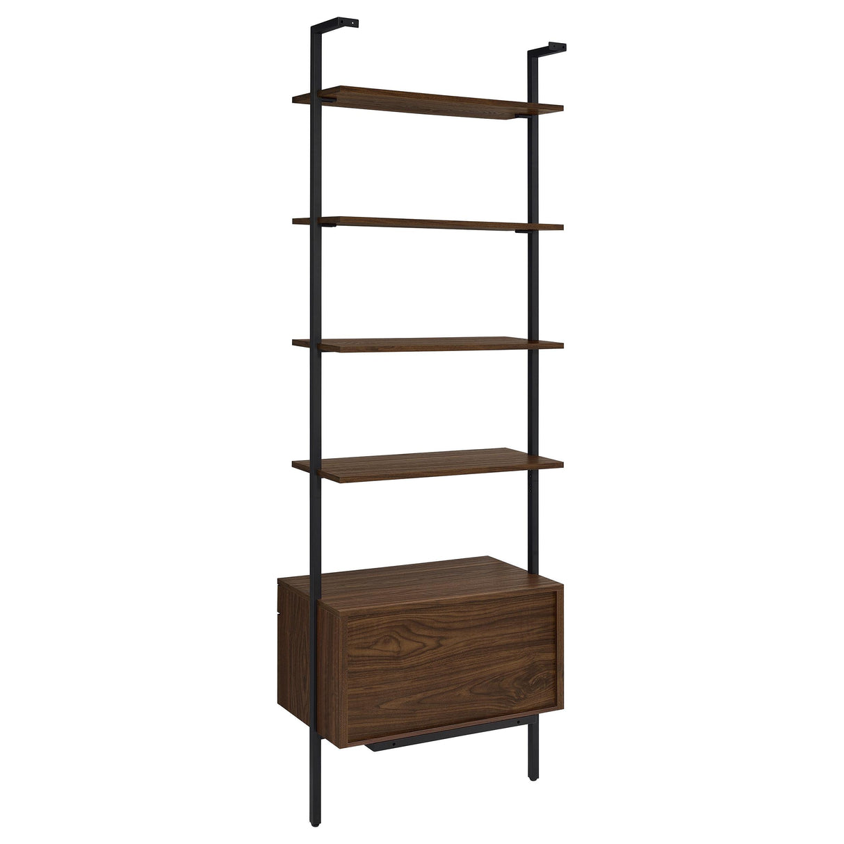 Coaster Furniture Owens 980074-S3 3-piece 96-inch Wall Mounted Bookshelf Set - Walnut IMAGE 8