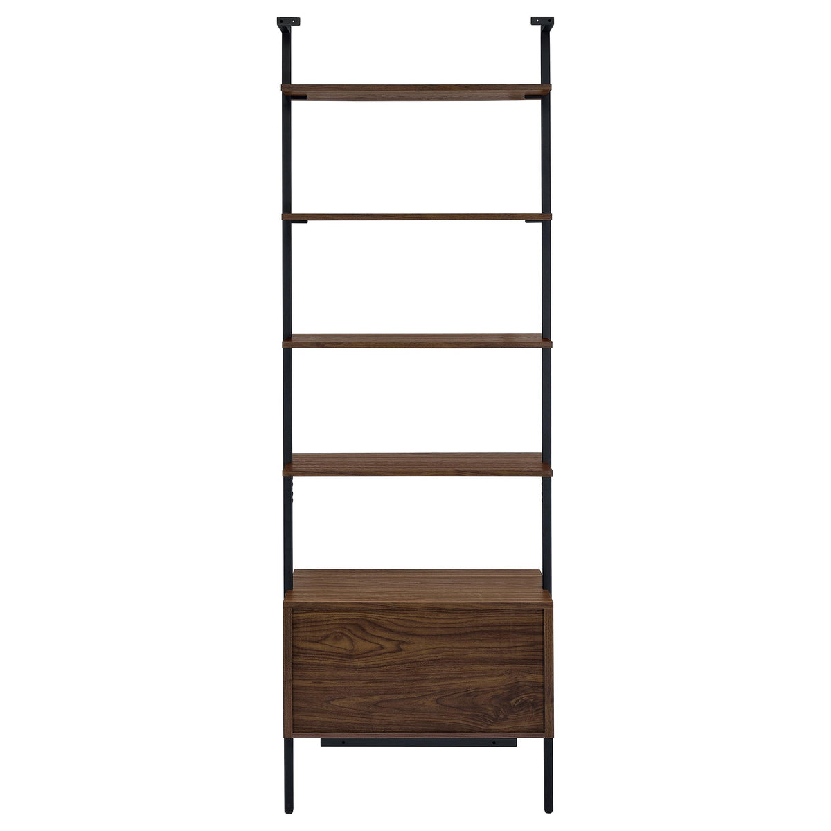 Coaster Furniture Owens 980074-S3 3-piece 96-inch Wall Mounted Bookshelf Set - Walnut IMAGE 9