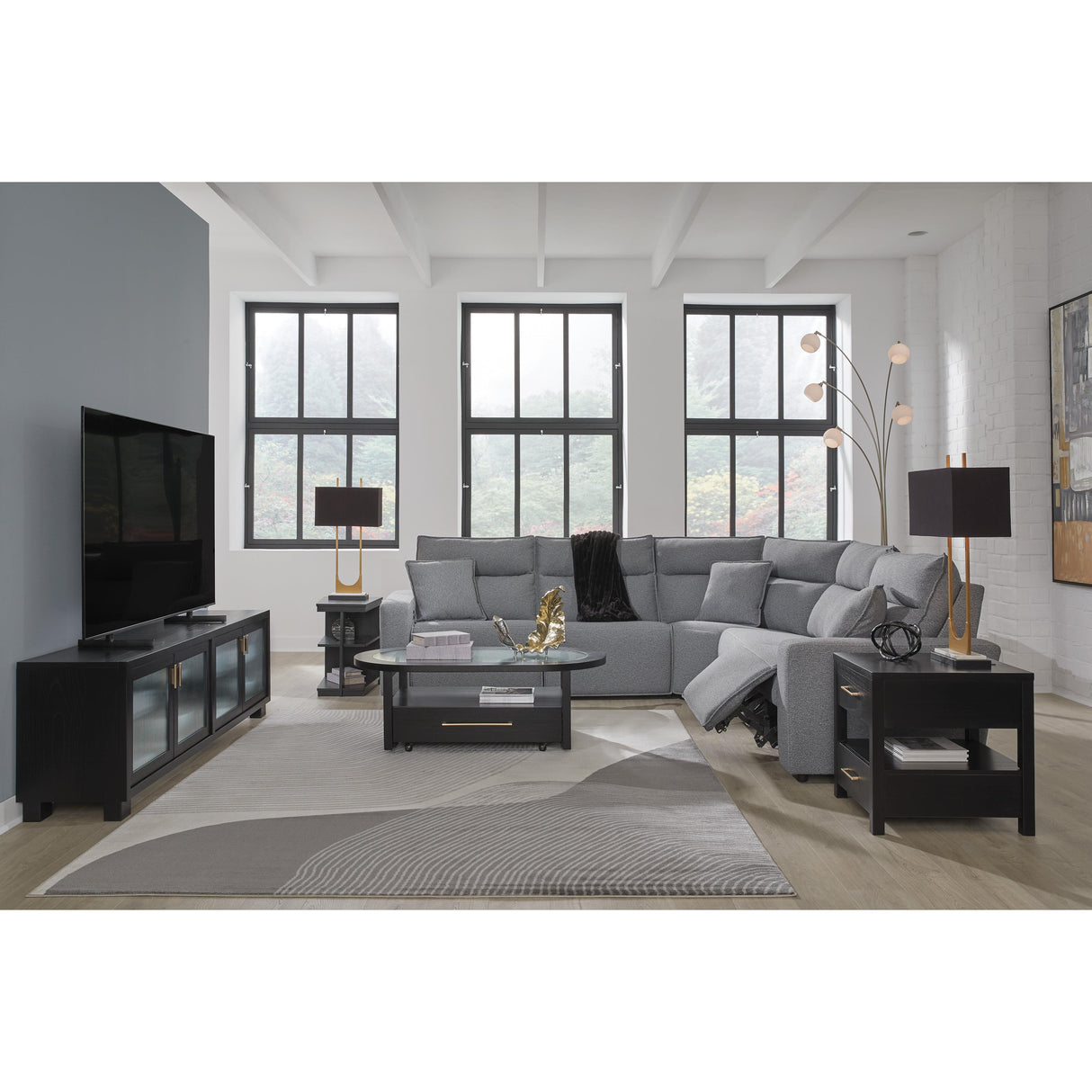 Signature Design by Ashley ModMax II 6590658 LAF Zero Wall Power Recliner IMAGE 4