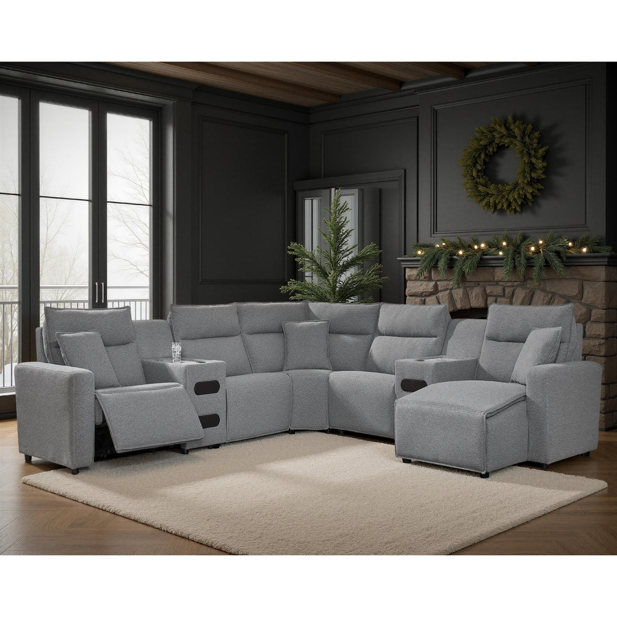Signature Design by Ashley ModMax II 6590660 Console with Audio System IMAGE 7