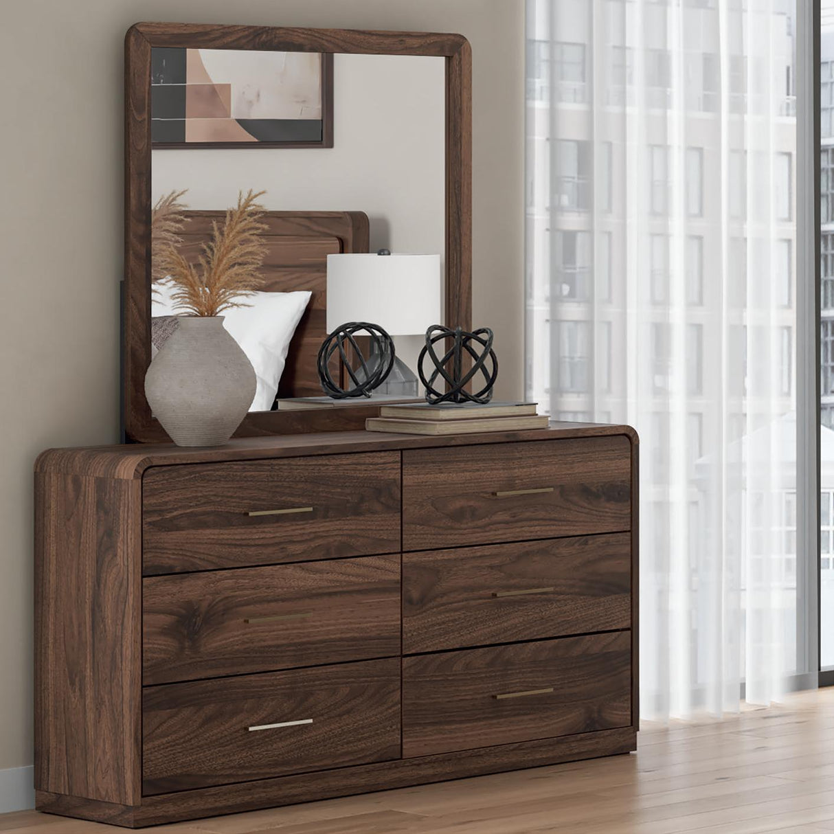 Signature Design by Ashley Fortlorn PCB386-36 Bedroom Mirror IMAGE 2