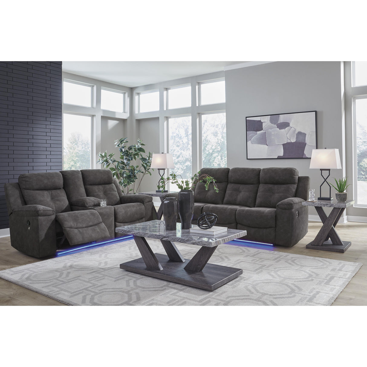 Benchcraft Brysonview 6360594 Double Reclining Loveseat with Console IMAGE 11