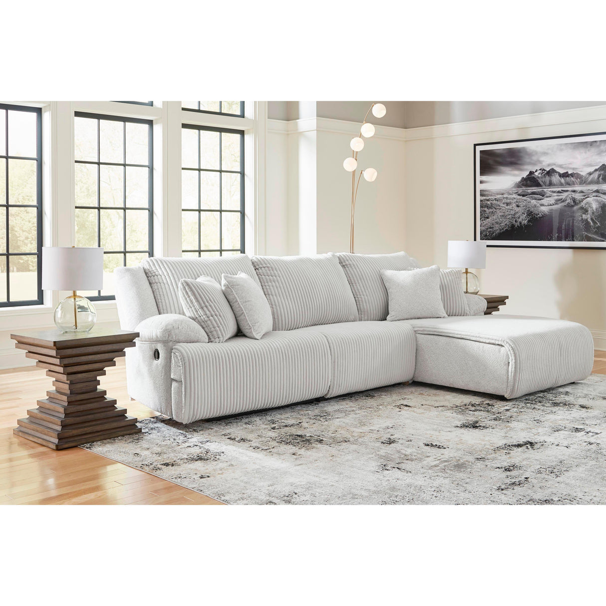 Signature Design by Ashley Top Tier 92706S10 3 pc Sectional Chofa IMAGE 4