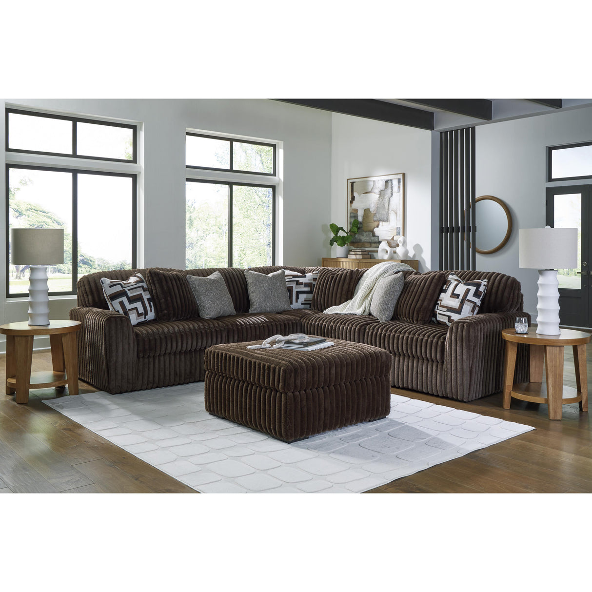 Signature Design by Ashley Midnight-Madness 98104S26 5 pc Sectional IMAGE 5
