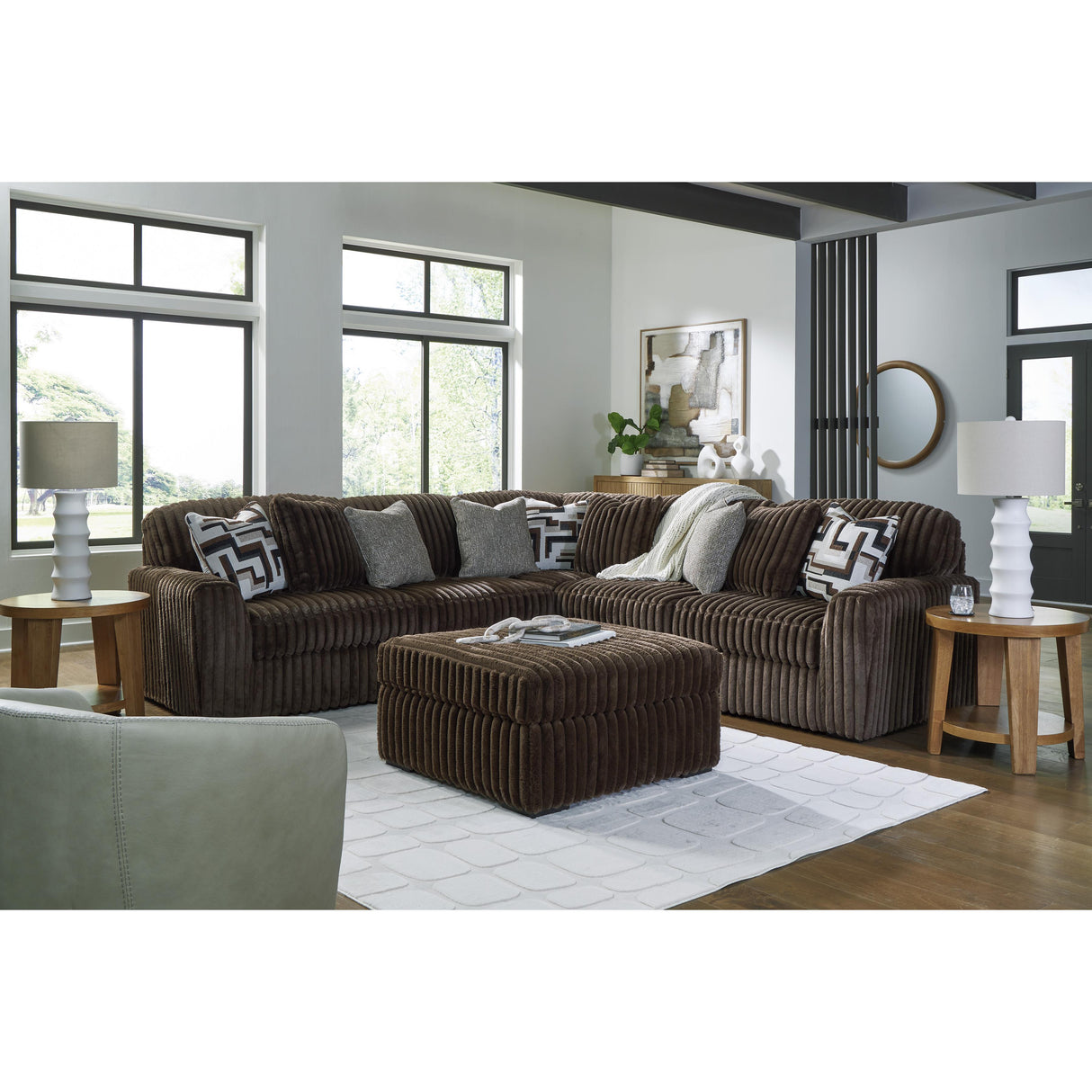 Signature Design by Ashley Midnight-Madness 98104S26 5 pc Sectional IMAGE 6