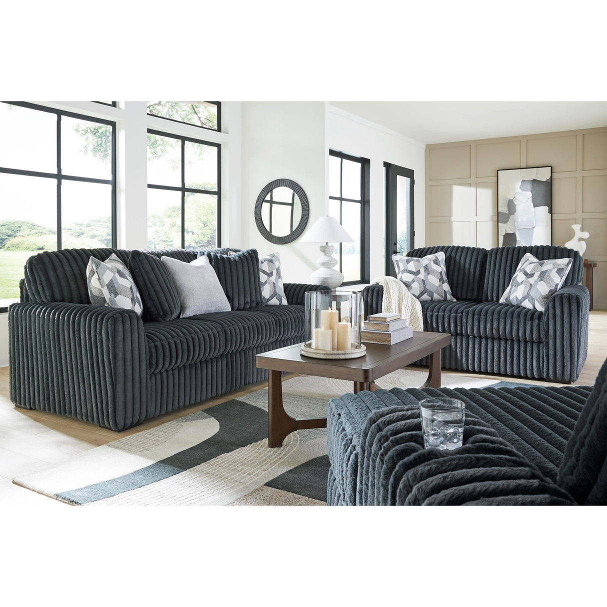 Signature Design by Ashley Midnight-Madness 9810515 Oversized Chaise IMAGE 3