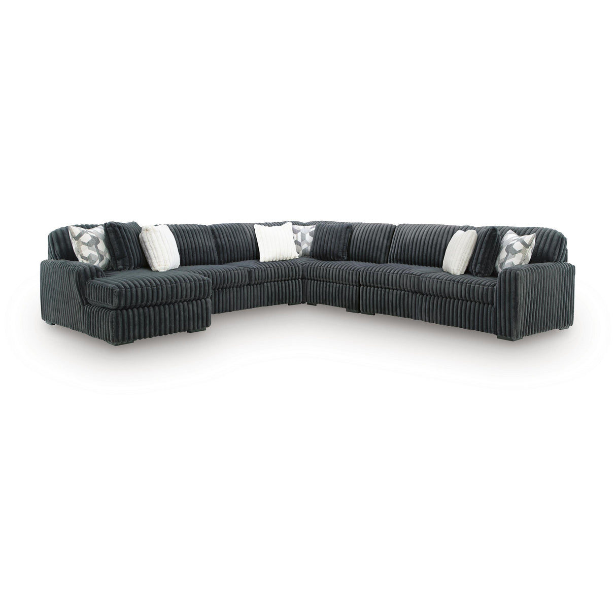 Signature Design by Ashley Midnight-Madness 98105S11 5 pc Sectional with Chaise IMAGE 1