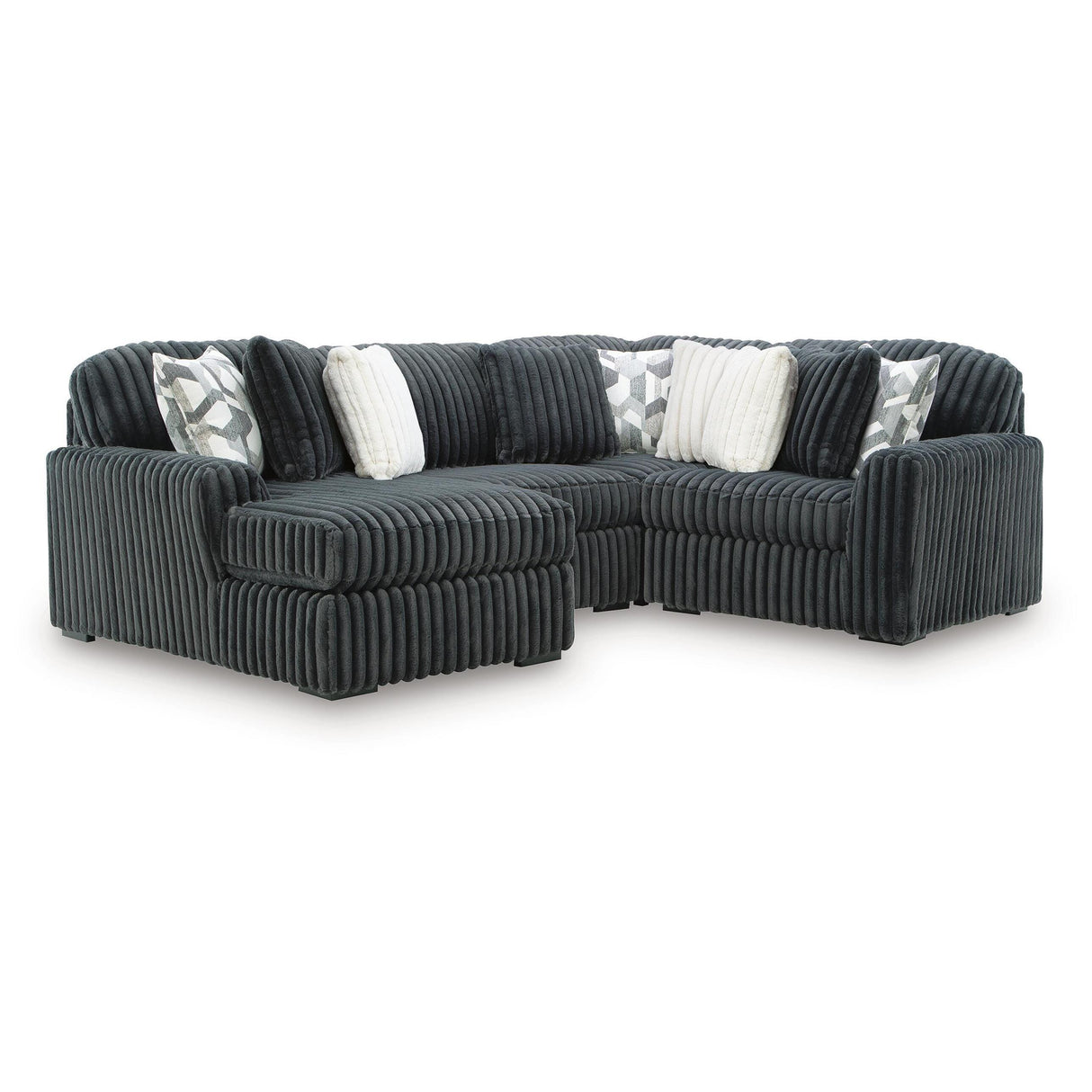 Signature Design by Ashley Midnight-Madness 98105S20 4 pc Sectional with Chaise IMAGE 1