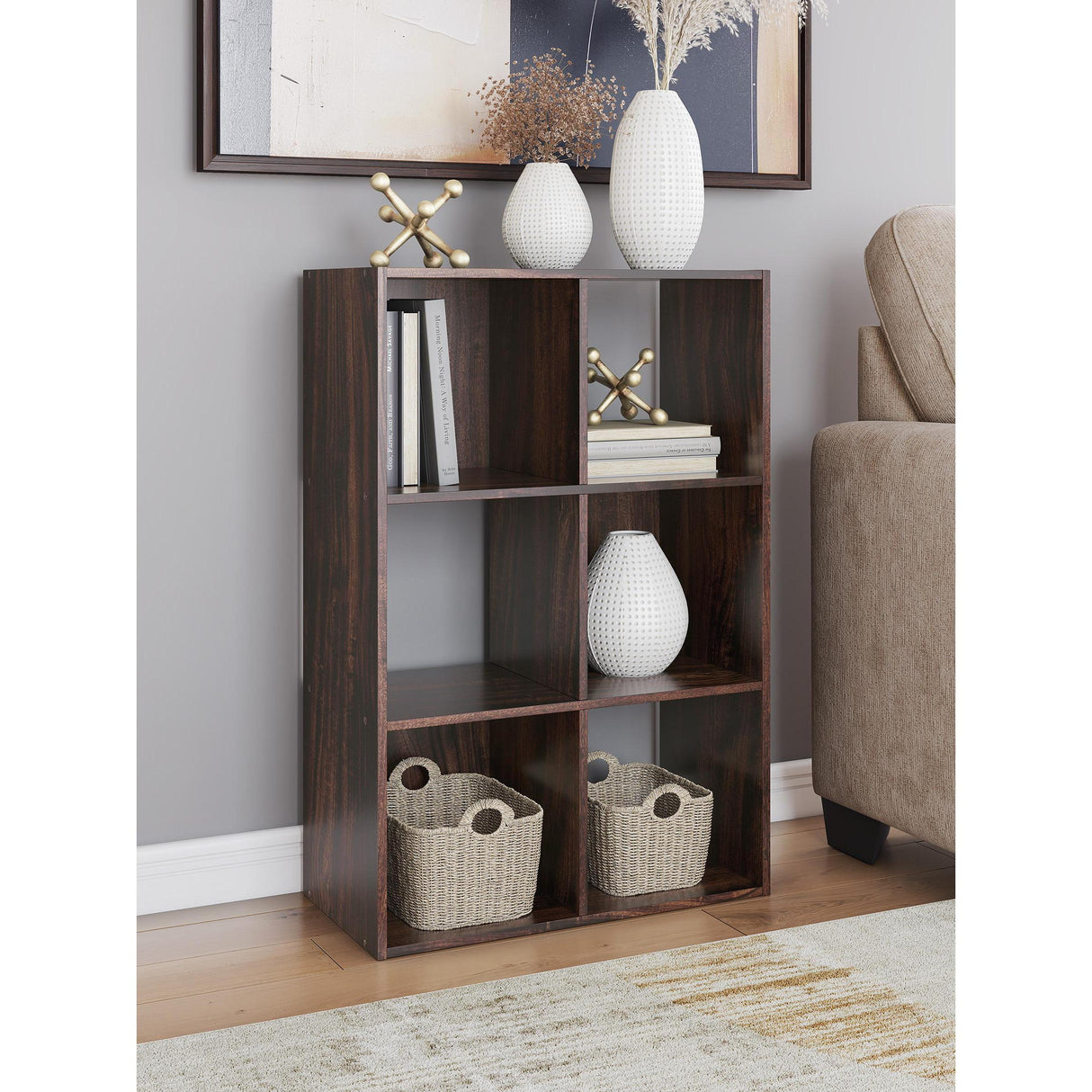 Signature Design by Ashley Glosmount EA1055-3X2 Six Cube Organizer IMAGE 6