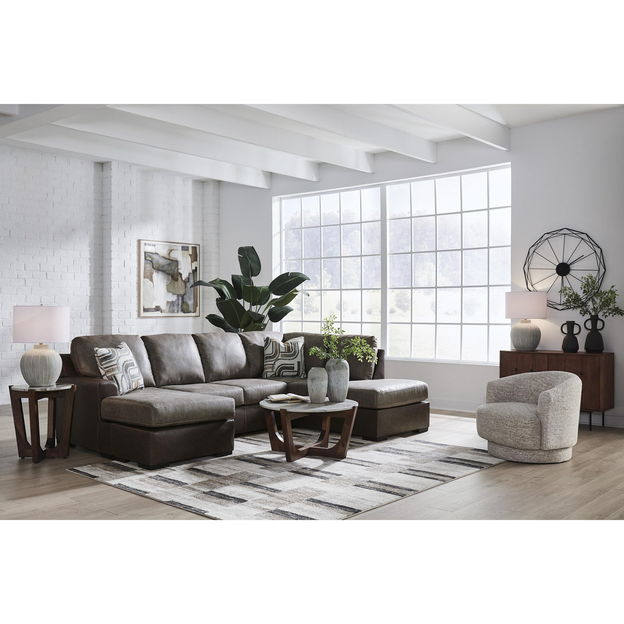 Signature Design by Ashley Castille Way PC62703S2 2 pc Sectional with Chaise IMAGE 3