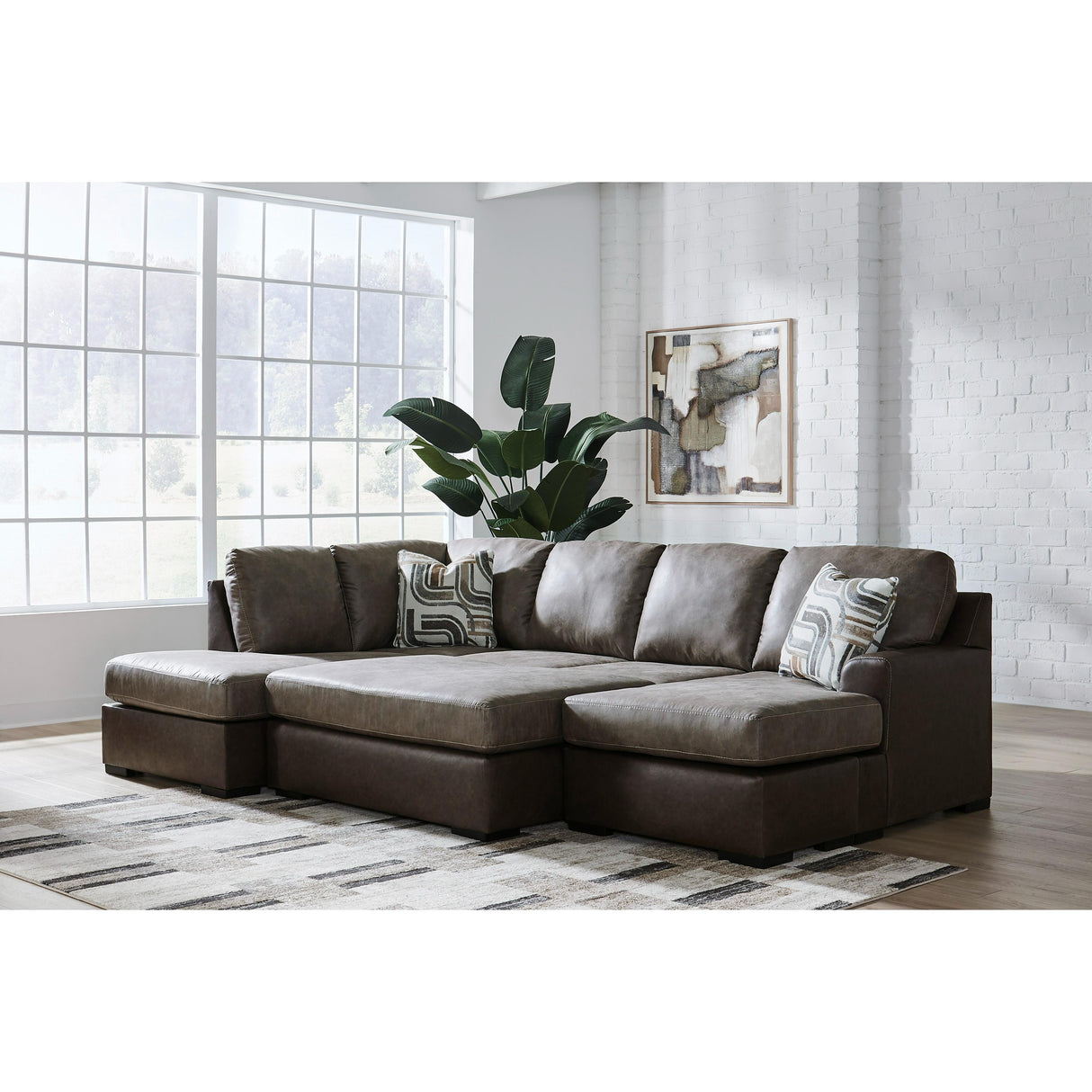 Signature Design by Ashley Castille Way PC62703S4 2 pc Sleeper Sectional with Chaise IMAGE 8