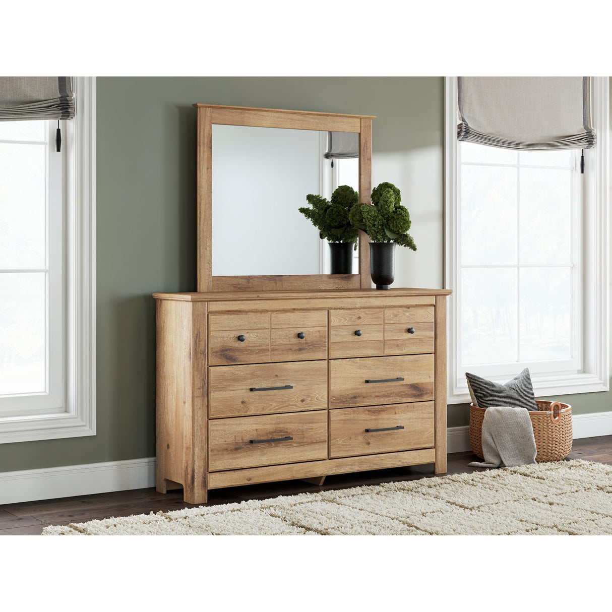 Signature Design by Ashley Makidern PCB1170B1 Dresser and Mirror IMAGE 2