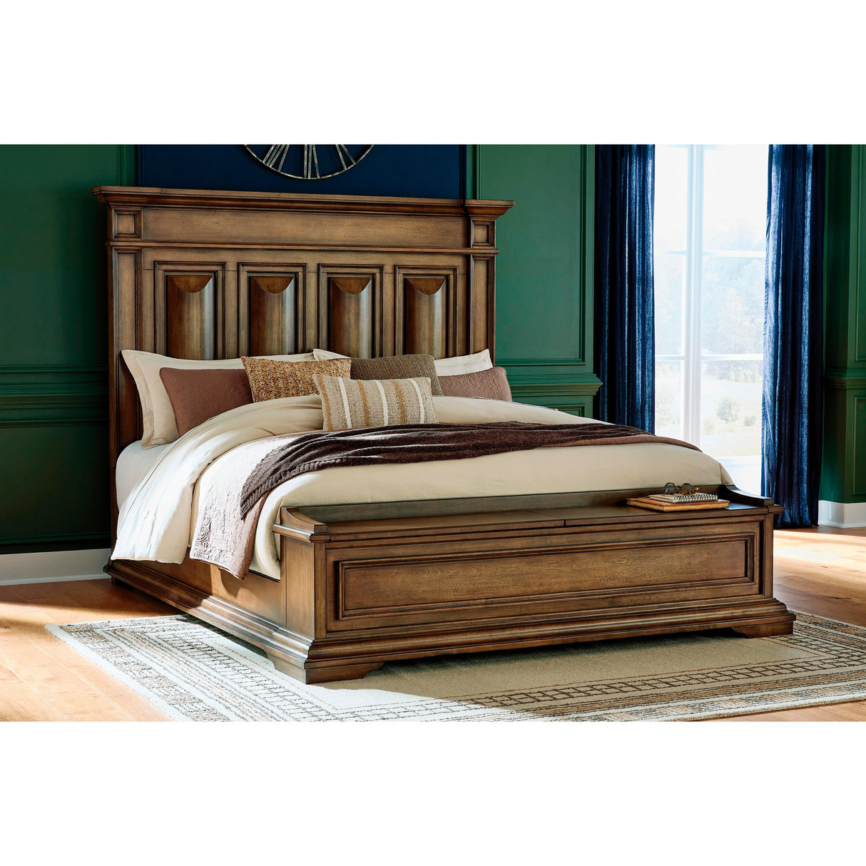 Signature Design by Ashley Frantanna PCB949B8 King Panel Storage Bed IMAGE 6