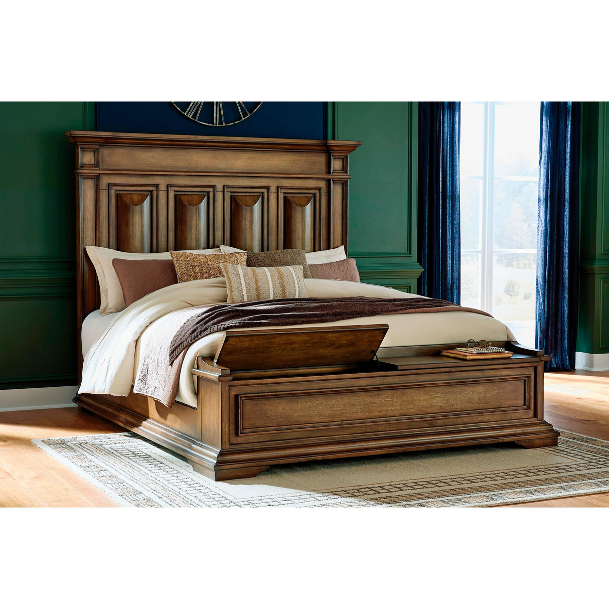 Signature Design by Ashley Frantanna PCB949B8 King Panel Storage Bed IMAGE 8