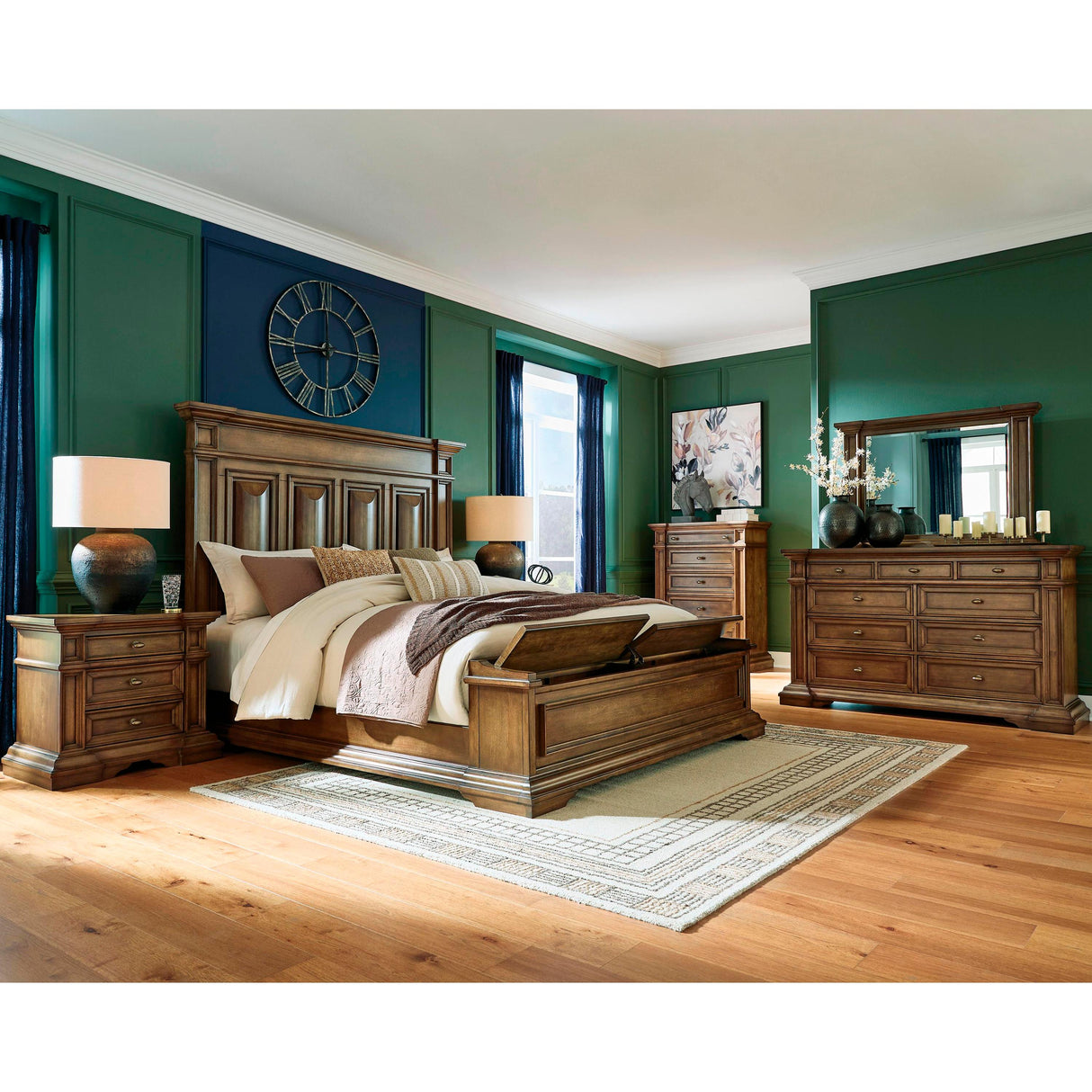 Signature Design by Ashley Frantanna PCB949B9 California King Panel Storage Bed IMAGE 11