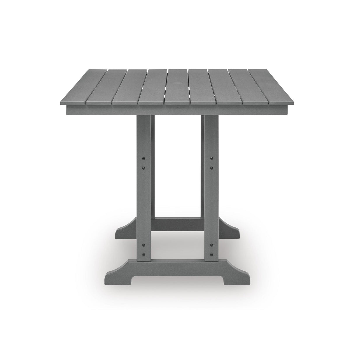 Signature Design by Ashley Sanctuary Beach PCP227-632 Square Counter Table with Umbrella Option IMAGE 3