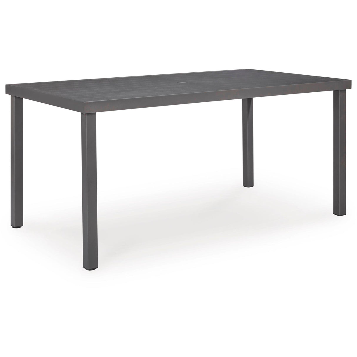 Signature Design by Ashley Rocky Creek PCP326-615 Square Dining Table with Umbrella Option IMAGE 1