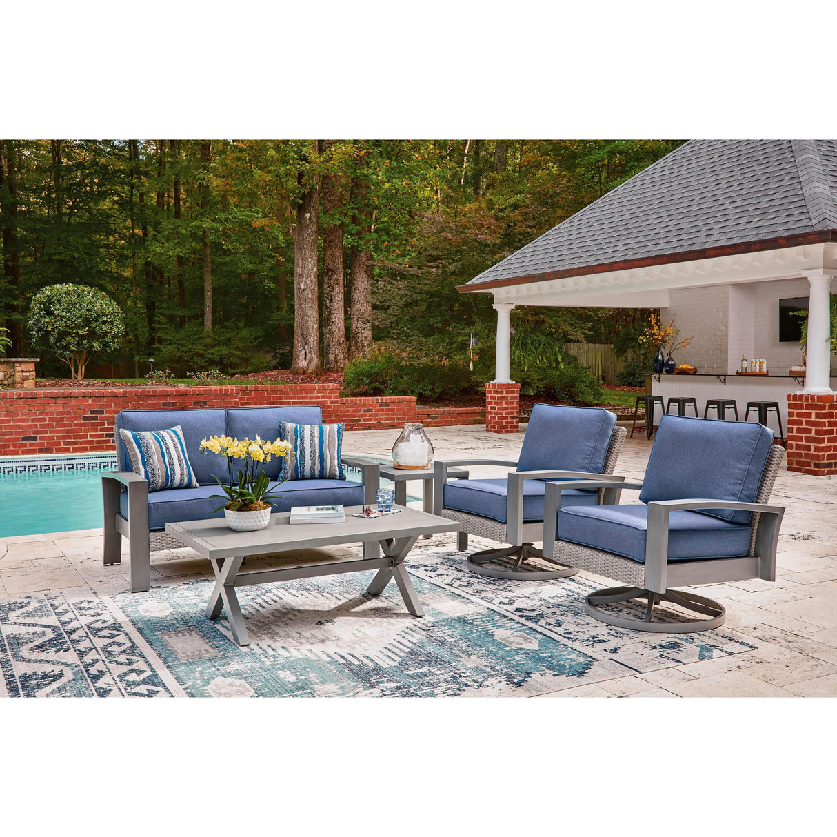 Signature Design by Ashley Half Moon Beach PCP418-835 Loveseat with Cushion IMAGE 5