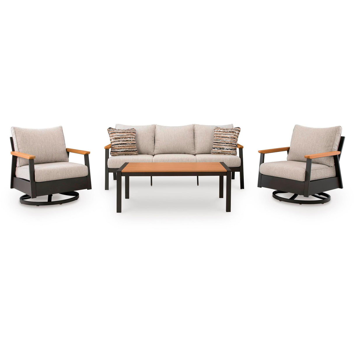 Signature Design by Ashley Carmel Highlands PCP513-081 Sofa/Chairs/Table Set IMAGE 1