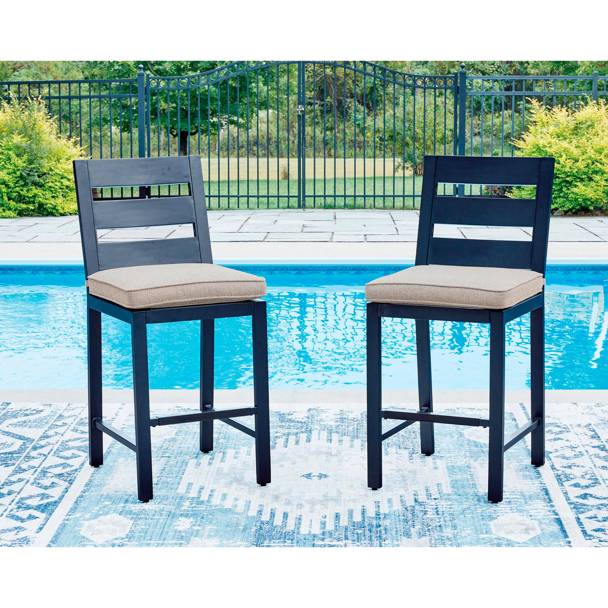 Signature Design by Ashley East Beach PCP587-124 Barstool IMAGE 4