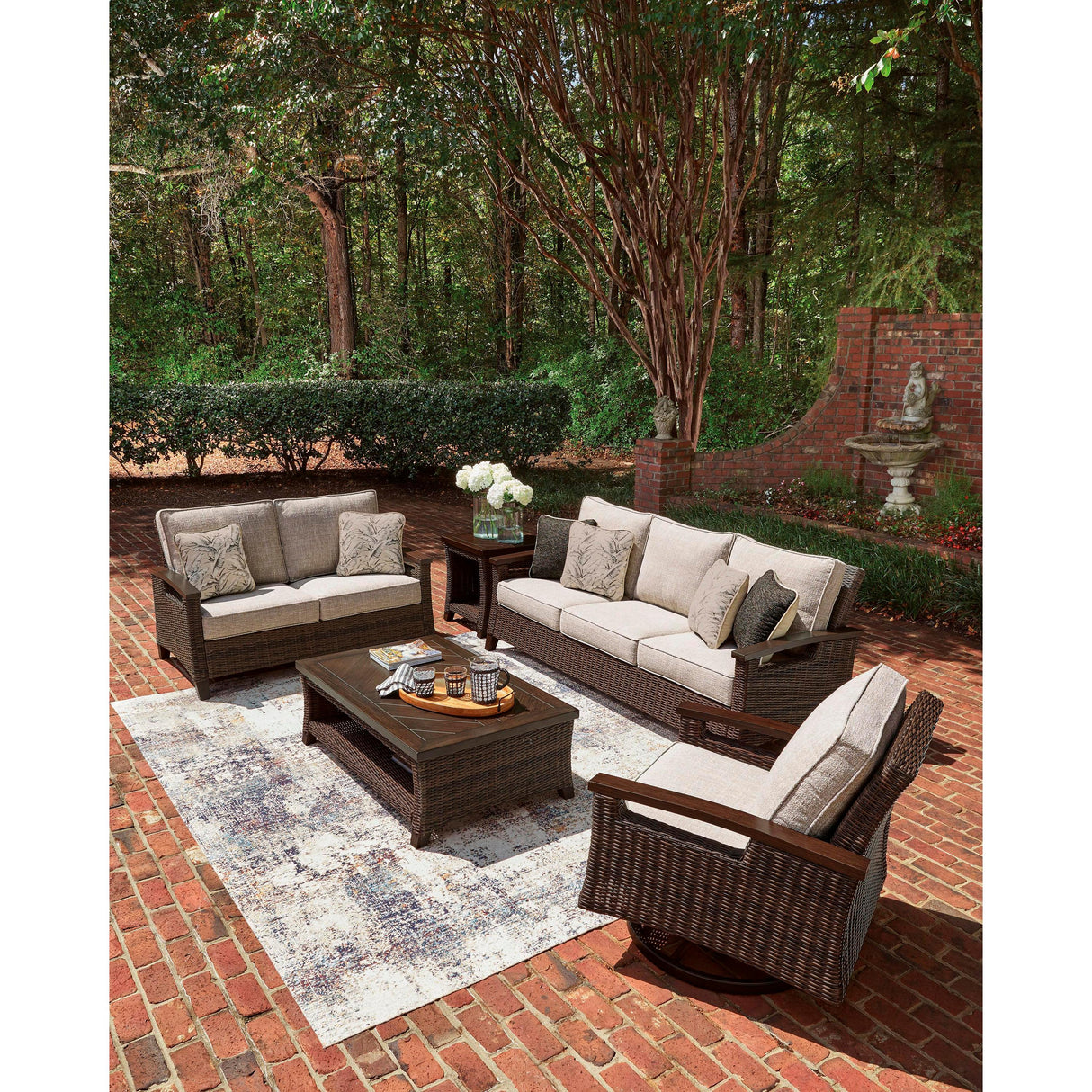 Signature Design by Ashley Monterey Point PCP760-835 Loveseat with Cushion IMAGE 6