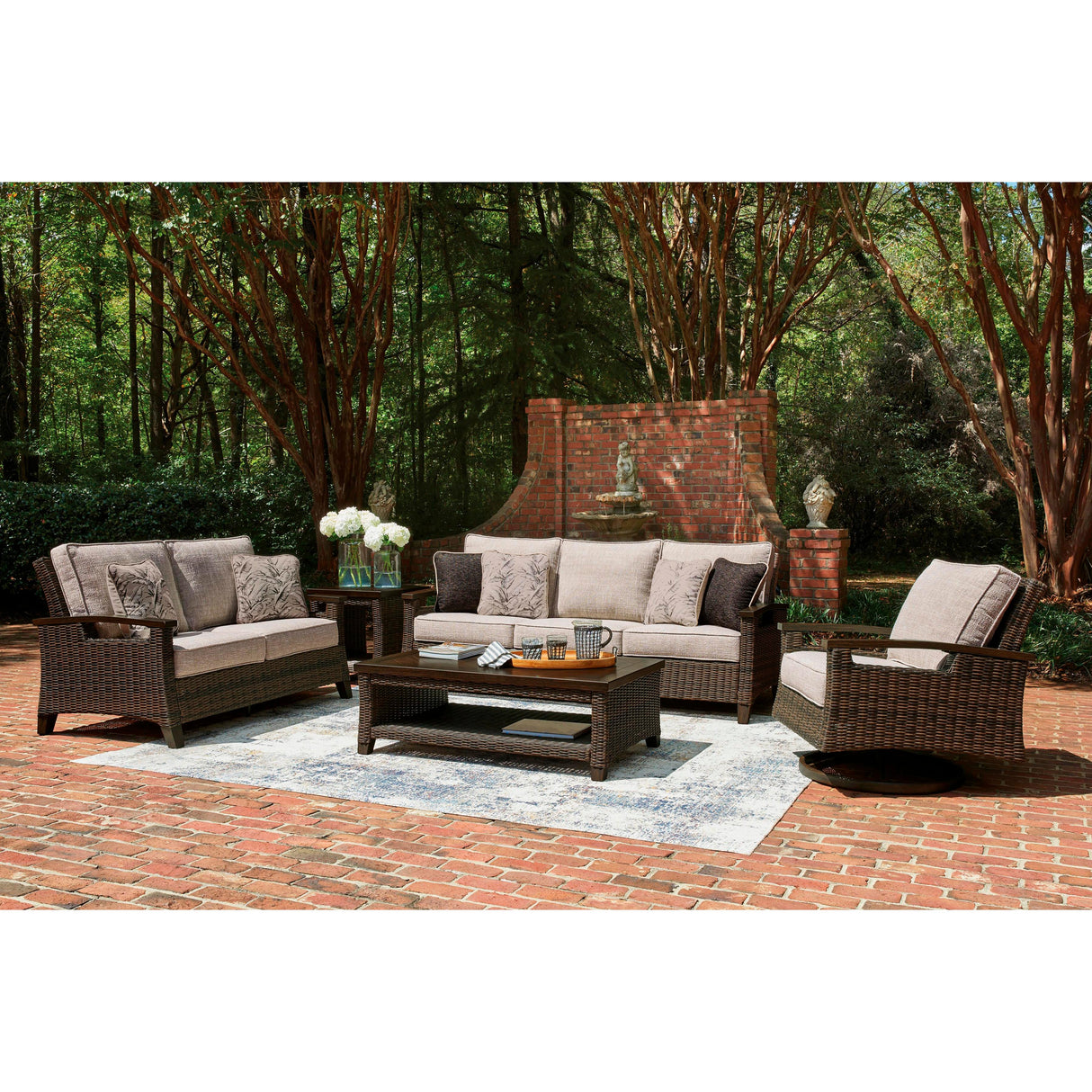 Signature Design by Ashley Monterey Point PCP760-835 Loveseat with Cushion IMAGE 7