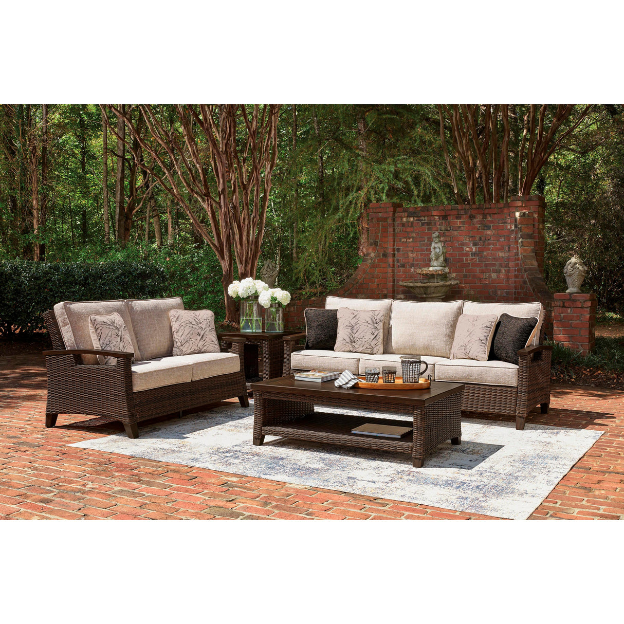 Signature Design by Ashley Monterey Point PCP760-835 Loveseat with Cushion IMAGE 8