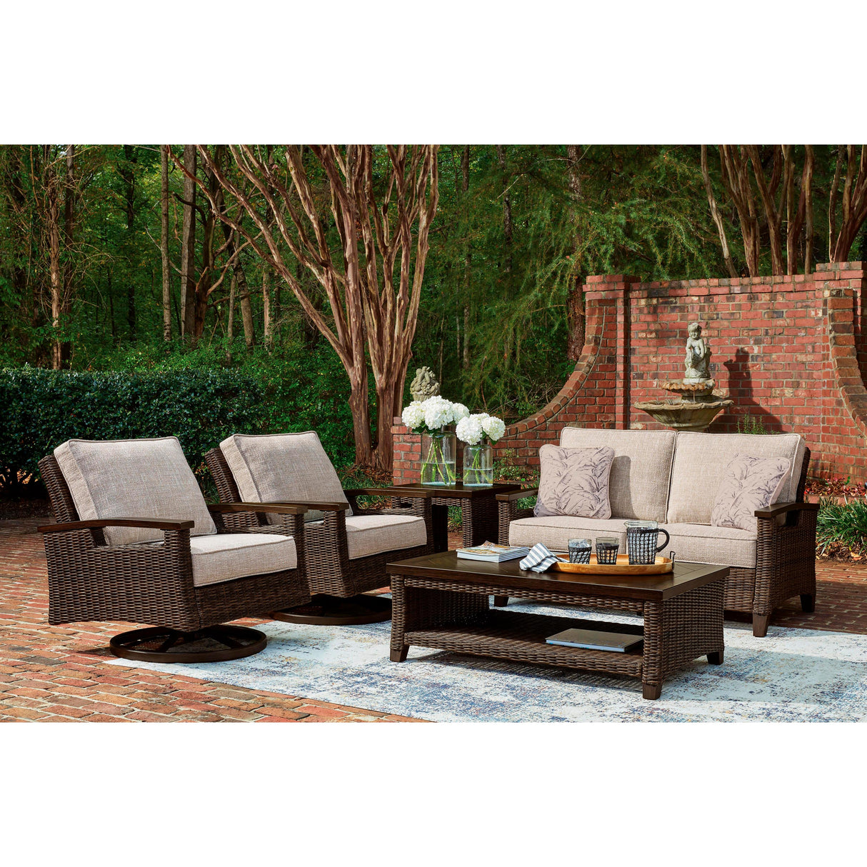 Signature Design by Ashley Monterey Point PCP760-835 Loveseat with Cushion IMAGE 9