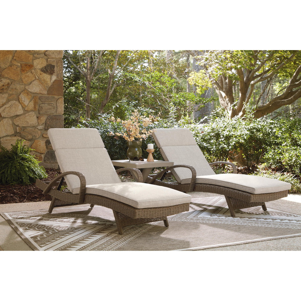 Signature Design by Ashley Laguna Heights PCP790-702 Square End Table IMAGE 6