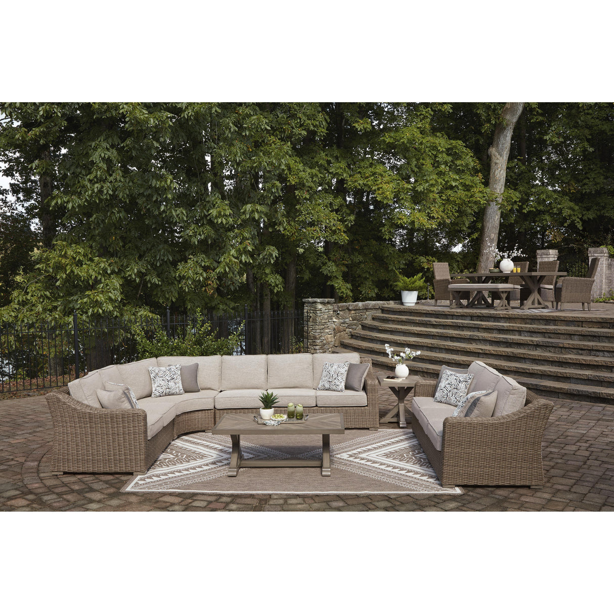 Signature Design by Ashley Laguna Heights PCP790P2 4 pc Outdoor Sectional IMAGE 14
