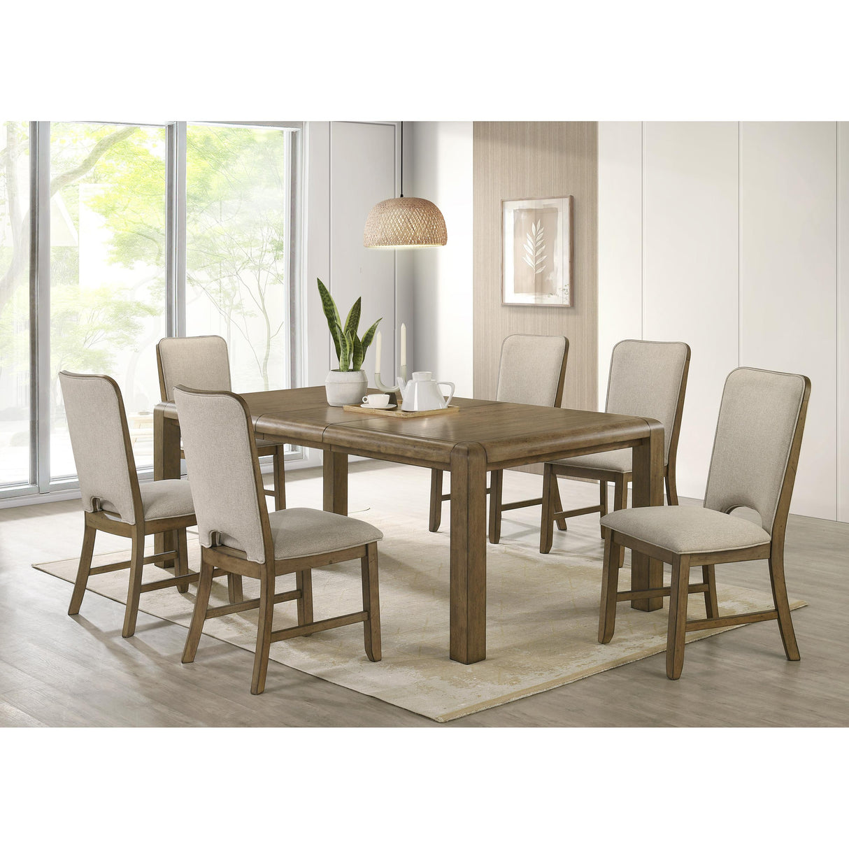 Crown Mark Cockrell 2156T-4282 Dining Table with 18" Leaf IMAGE 9