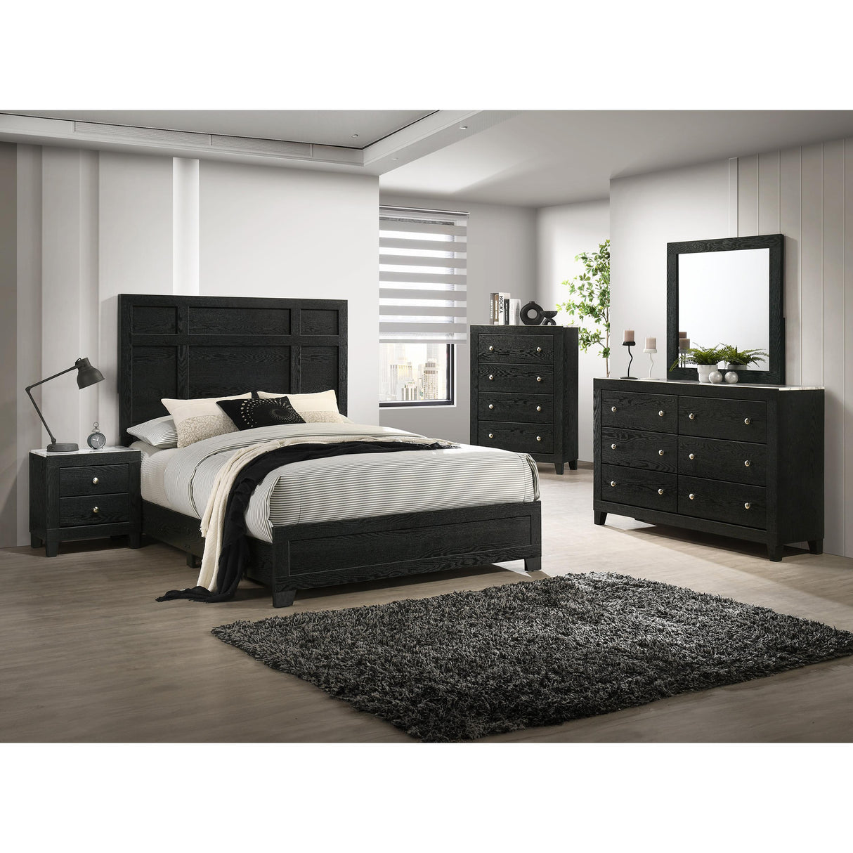 Crown Mark Cadence B4511-K-BED King Bed In One Box IMAGE 4