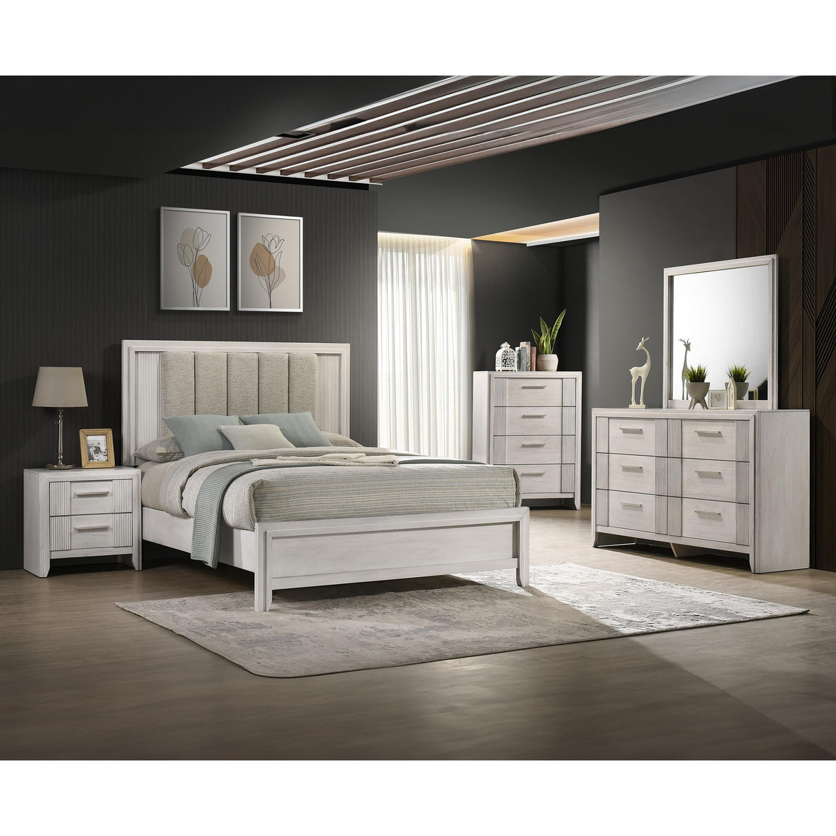 Crown Mark Carlton B5552-Q Queen Bed IMAGE 3