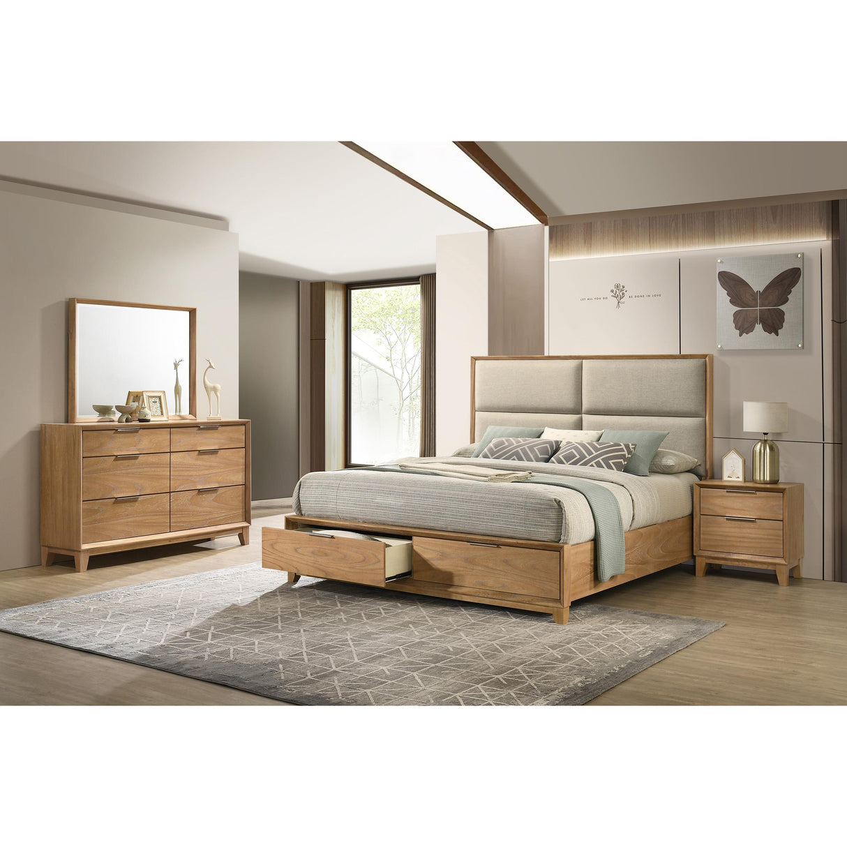 Crown Mark Florian B6572-2 Nightstand IMAGE 3