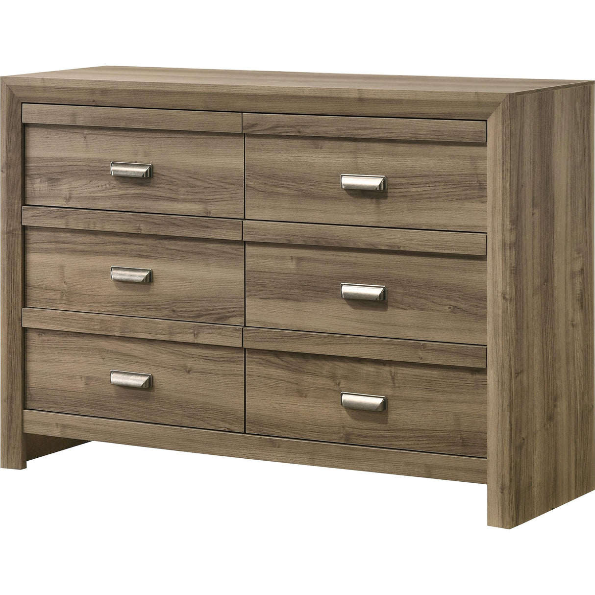 Crown Mark Valor B9332-1 Dresser - Light Brown IMAGE 1