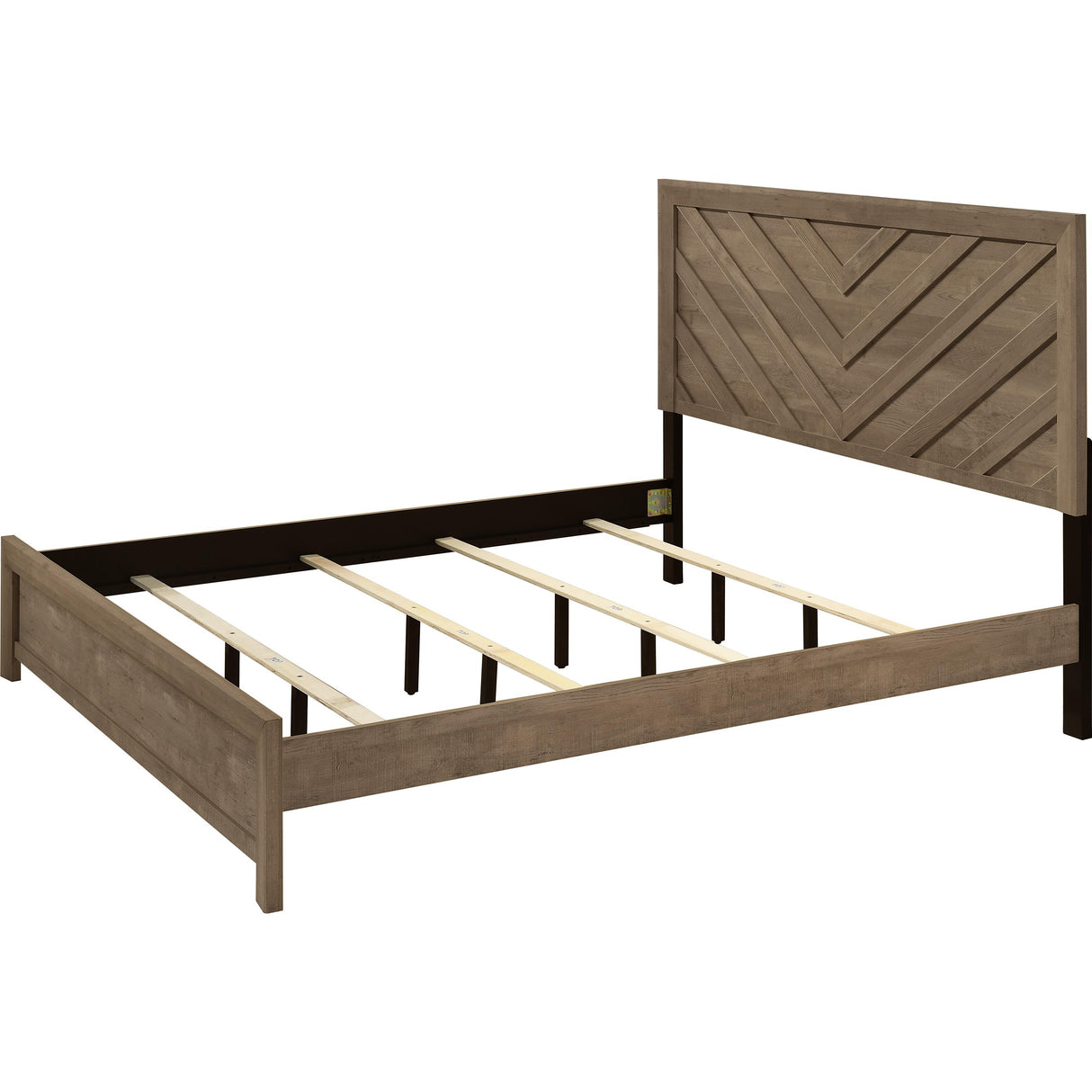 Crown Mark Valor B9332-K King Bed - Light Brown IMAGE 2