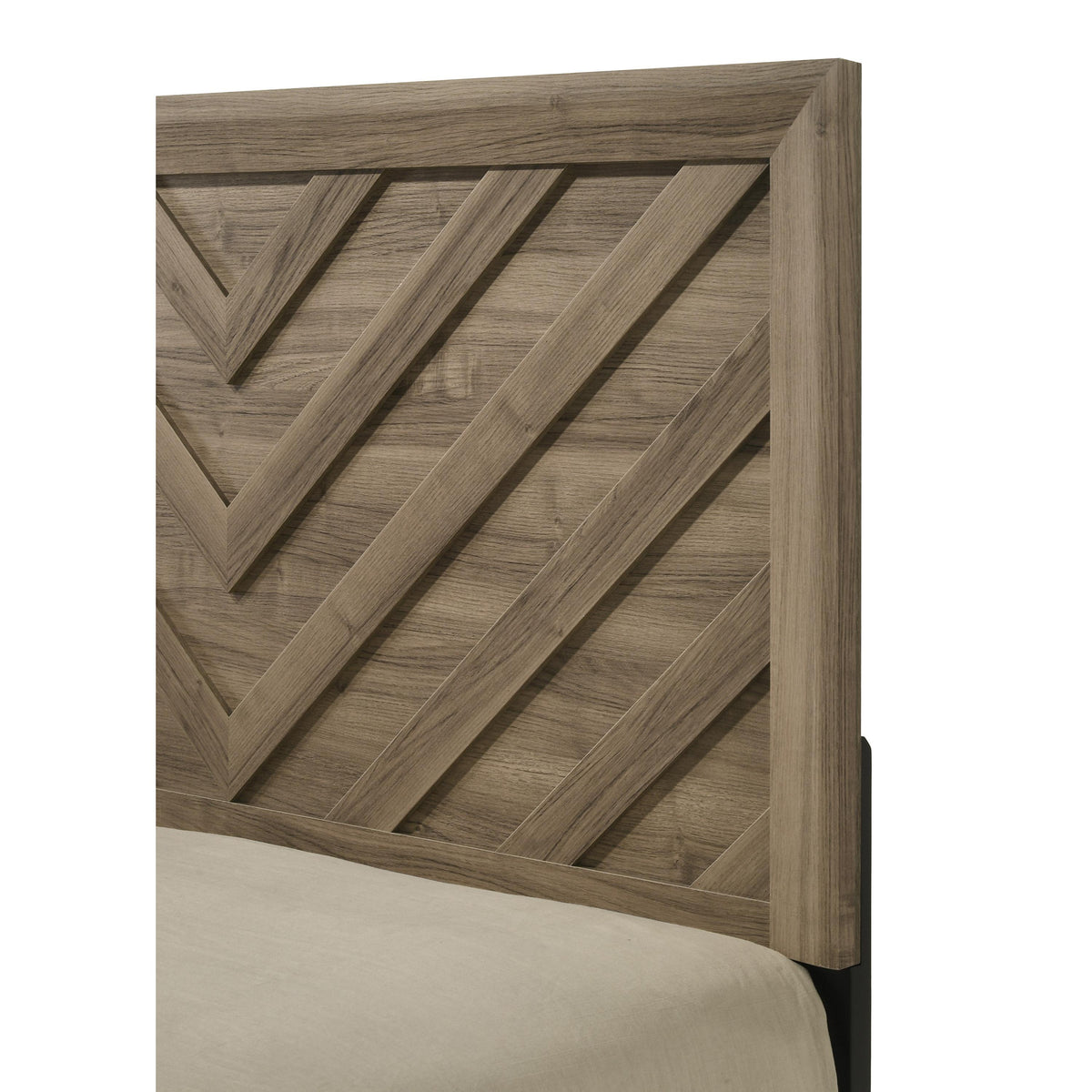 Crown Mark Valor B9332-Q Queen Bed - Light Brown IMAGE 4
