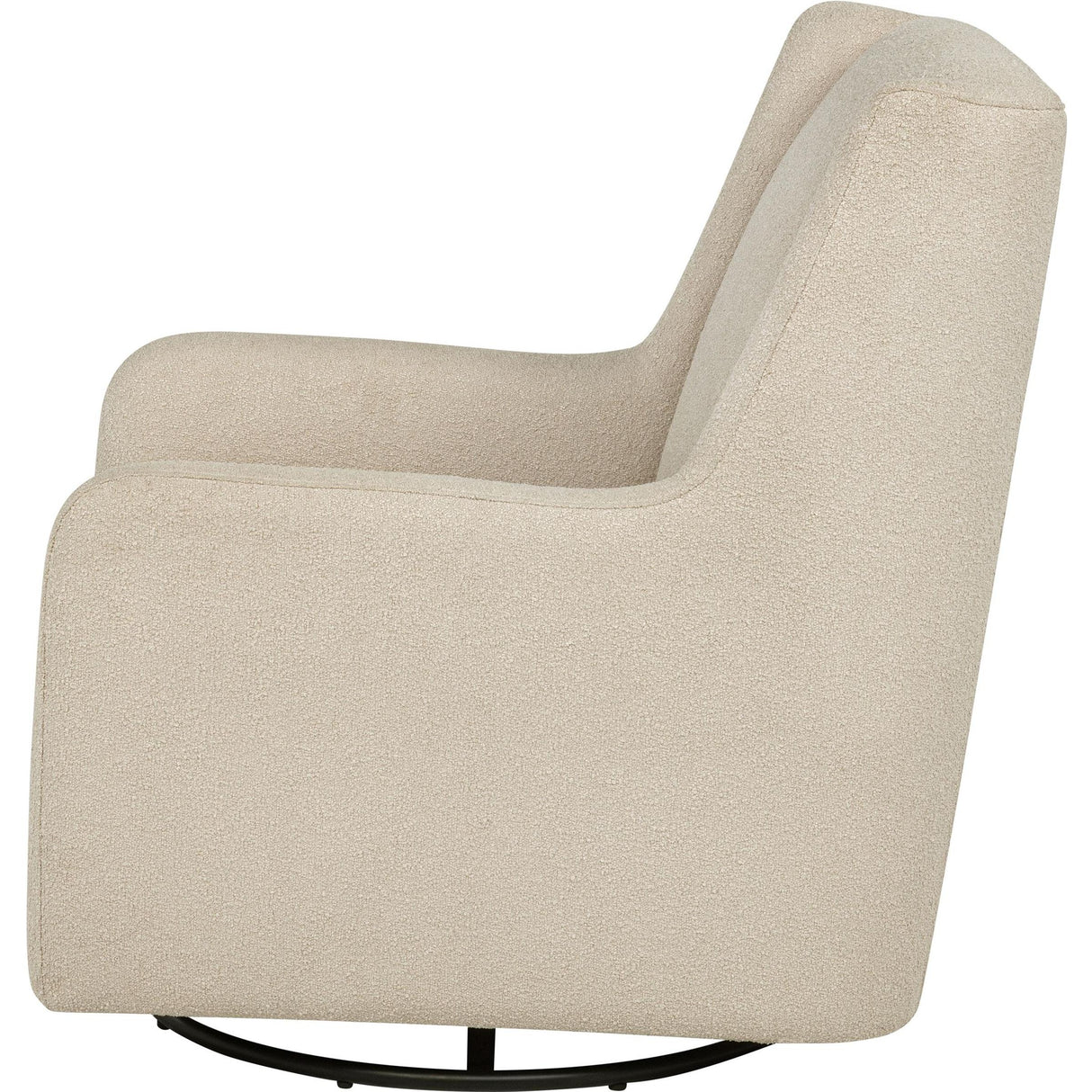 Coaster Furniture Serra 902453 Boucle Upholstered Swivel Glider - Sandy Beige IMAGE 5
