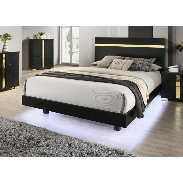 Furniture of America Lillestrom FM7217BK-F-BED Full Bed IMAGE 2