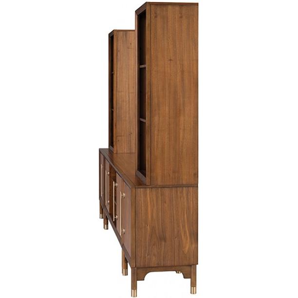 Furniture of America Hepburne FM54000WN-TV-SET Entertainment Center IMAGE 3