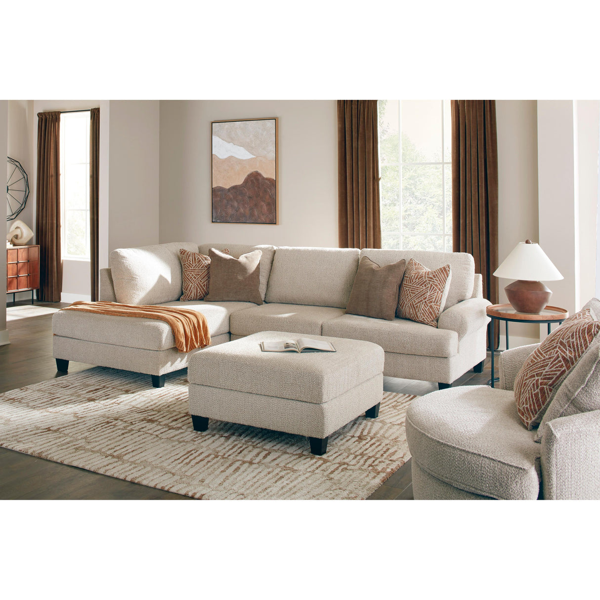 Benchcraft Steelwater Retreat Fabric 2 pc Sectional 6670416/6670467 IMAGE 5