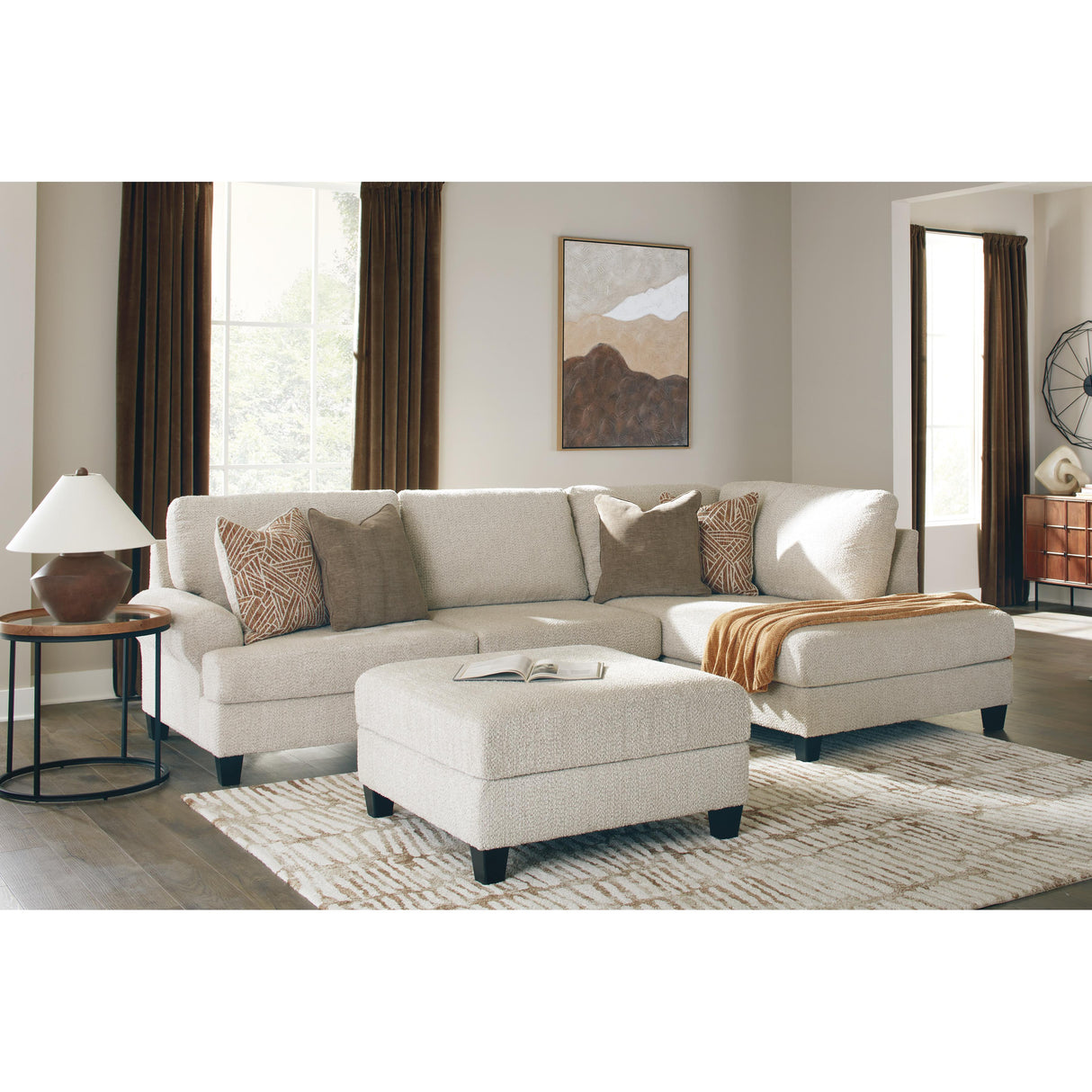 Benchcraft Steelwater Retreat Fabric 2 pc Sectional 6670466/6670417 IMAGE 7