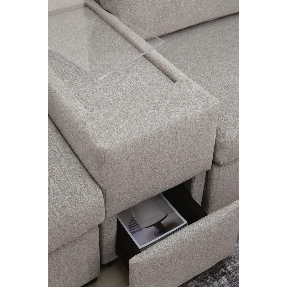 Benchcraft ModMax Luxe Fabric 5 pc Sectional 6860516/6860517/6860546/6860557/6860557 IMAGE 3