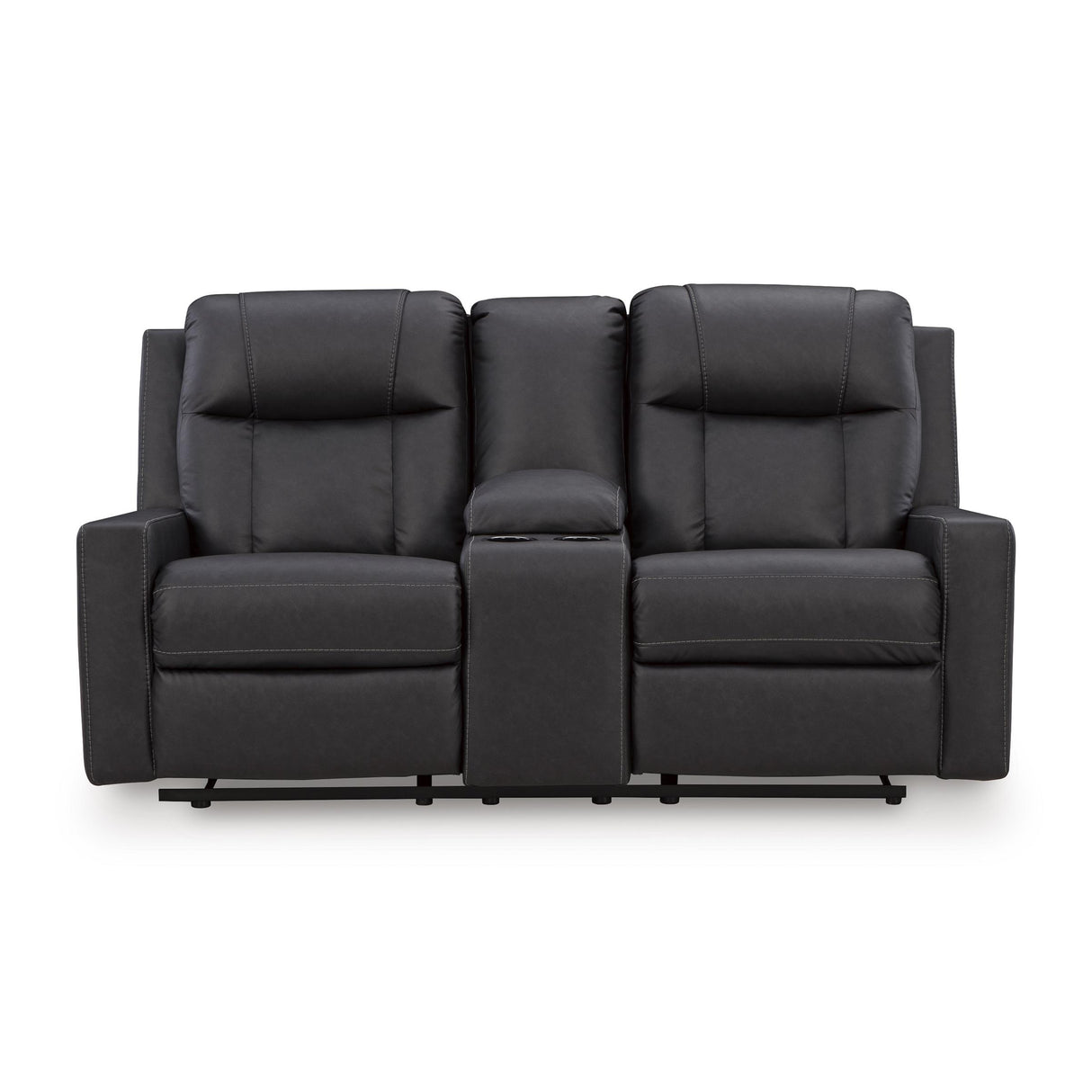 Benchcraft Mackmenville Reclining Loveseat with Console 7471394 IMAGE 3