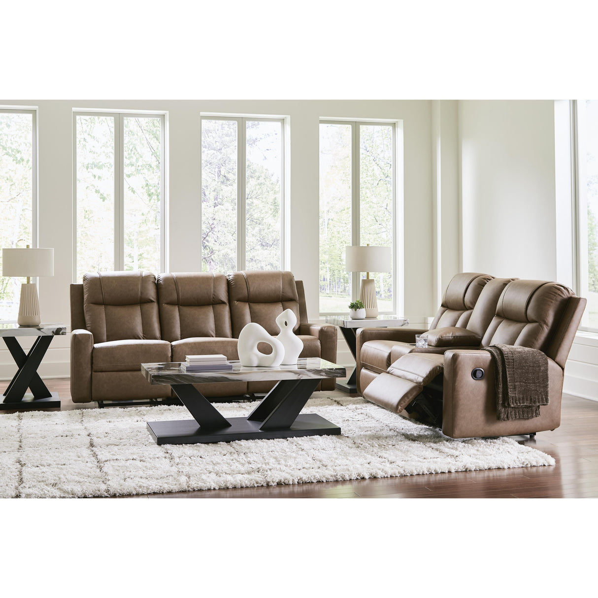 Benchcraft Mackmenville Reclining Loveseat with Console 7471494 IMAGE 8
