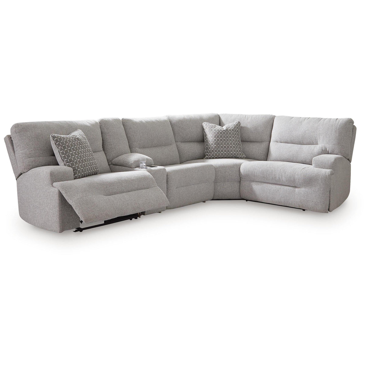 Signature Design by Ashley Acklen Place Power Reclining Fabric 5 pc Sectional 9360531/9360557/9360558/9360562/9360577 IMAGE 1