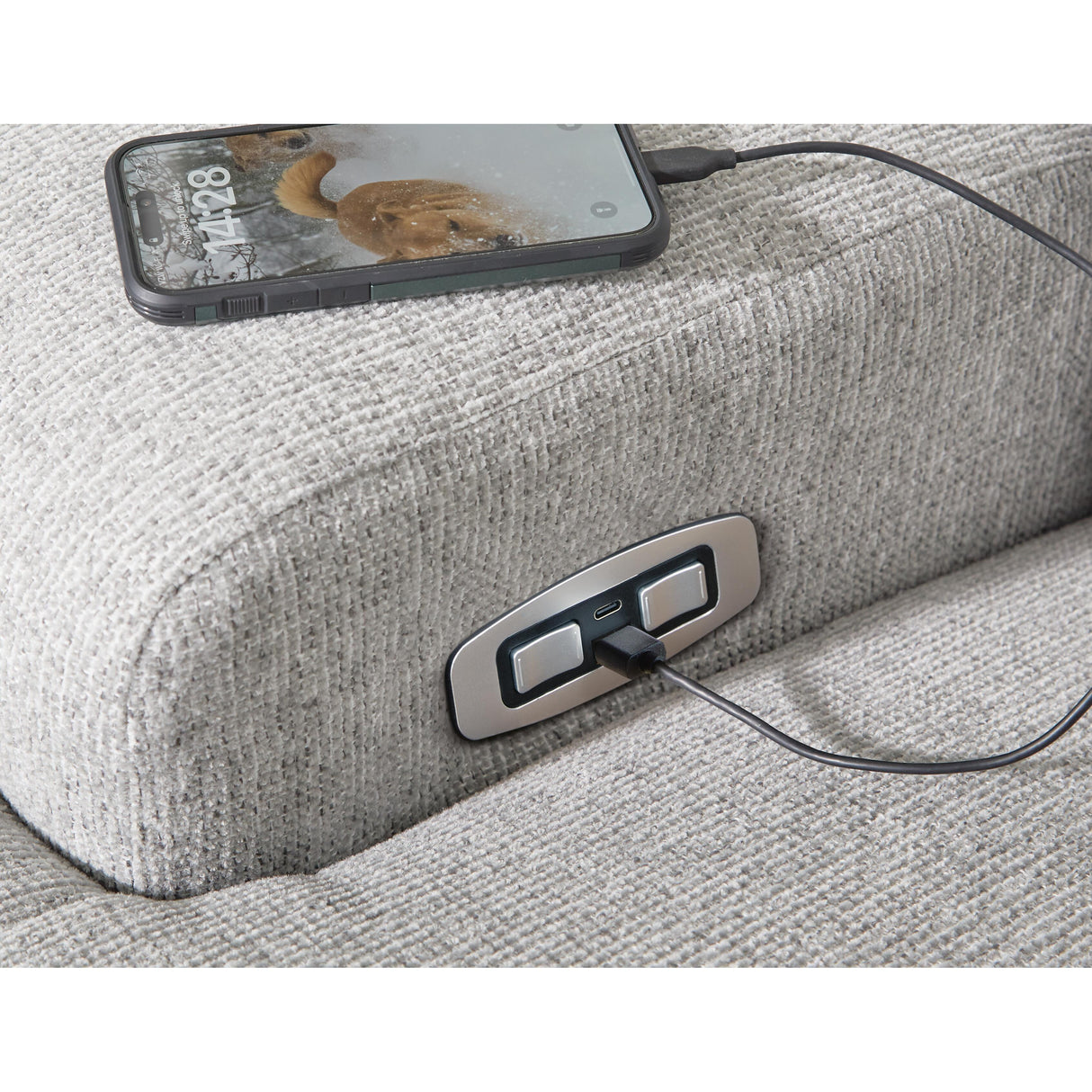 Signature Design by Ashley Acklen Place Power Reclining Fabric 5 pc Sectional 9360531/9360557/9360558/9360562/9360577 IMAGE 2