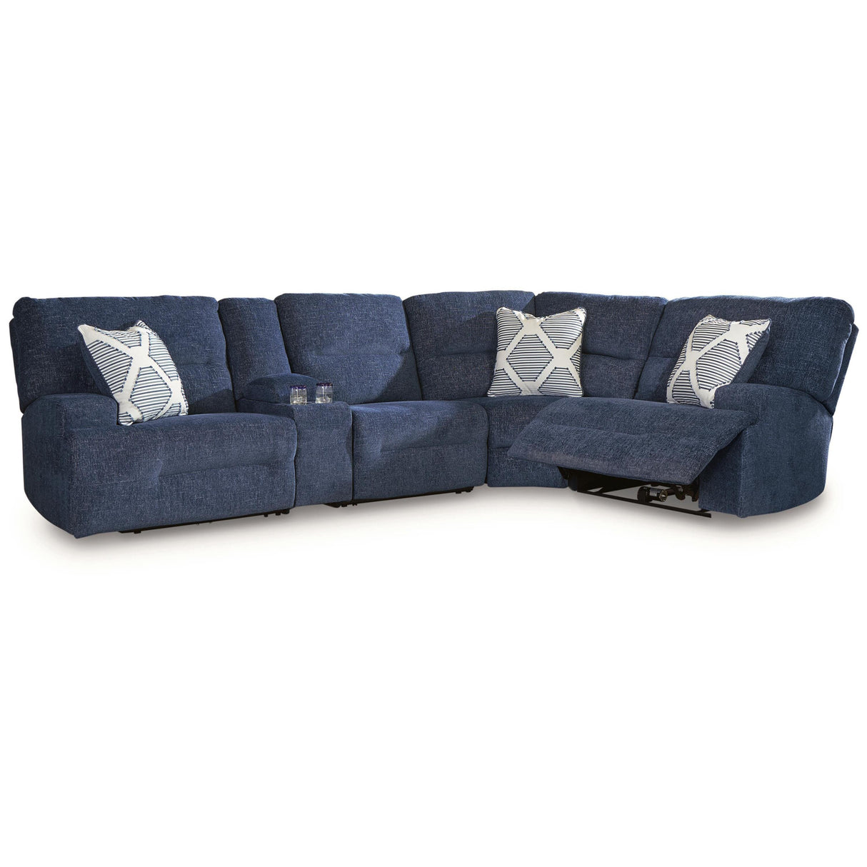 Signature Design by Ashley Acklen Place Power Reclining Fabric 5 pc Sectional 9360731/9360757/9360758/9360762/9360777 IMAGE 1