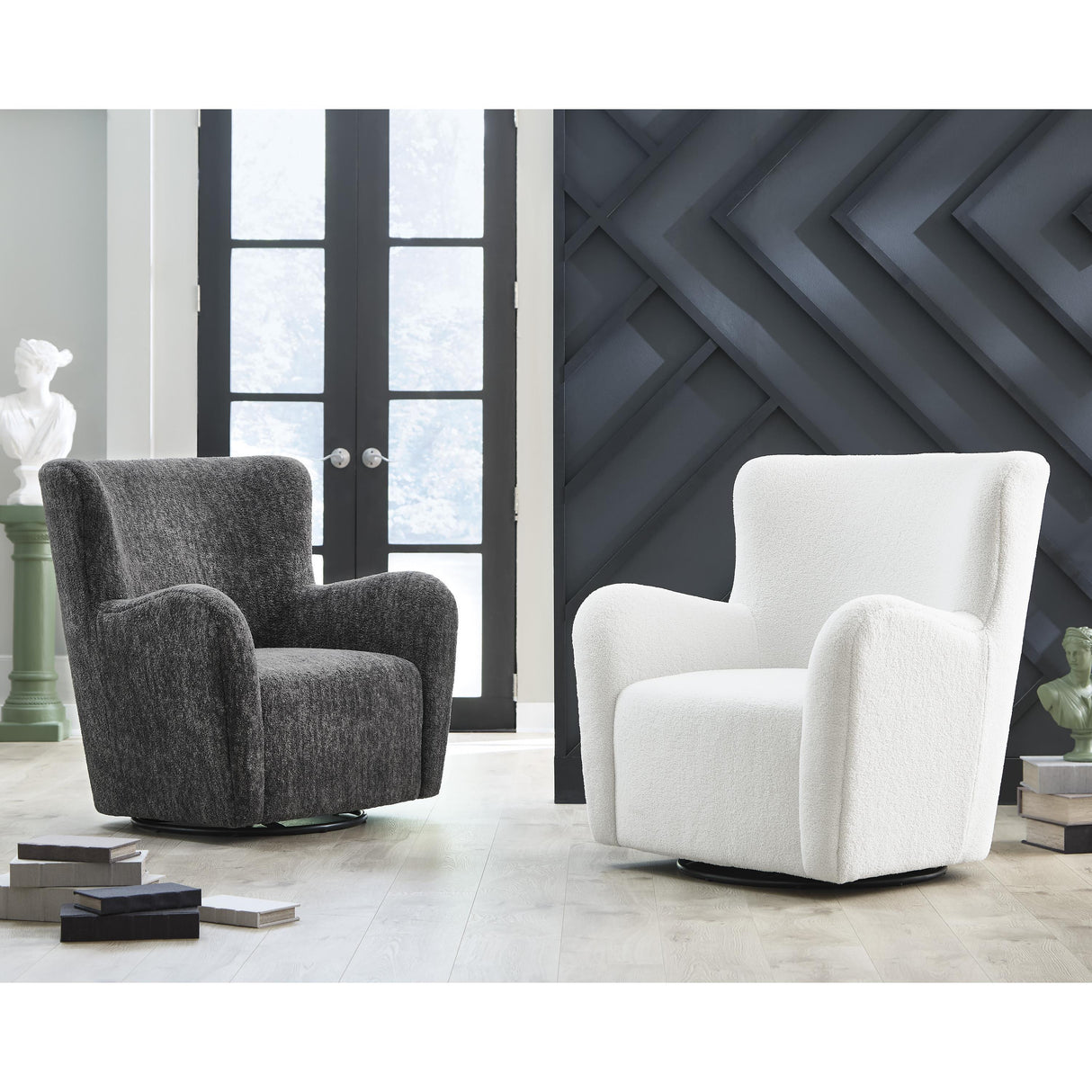 Signature Design by Ashley Rowenburg Swivel Glider Accent Chair A3000796 IMAGE 6